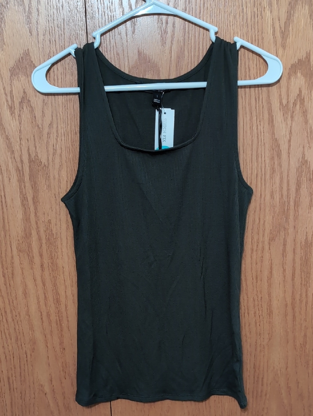 41 Hawthorn Olive Green Scoop Neck Tank